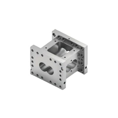 Βαρέλι βίδα Extruder πλευρική τροφοδοσία βαρέλια ανθεκτικό στην φθορά Εργασμένο 50mm κυλίνδρος τροφοδοσία