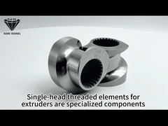 Ανθεκτικό στην φθορά μονόπλευρο δίδυμο βίδυμο εξωτερικά στοιχεία ISO9001 για την παραγωγή καλλυντικών