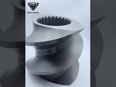 Ελαστικά εκχυλίσματος διπλής βίδες σκληρυμένα υπό κενό Αντίσταση φθοράς HRC 58-62 Για βιοδιασπώμενα υλικά