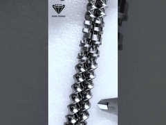 Μίνι πλαστική μηχανή εκτόξευσης Twin Screw Extruder Εργαστήριο Granulator Extruder Machine